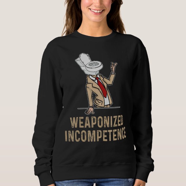 Camiseta Incompetência Weaponizada (Frente)