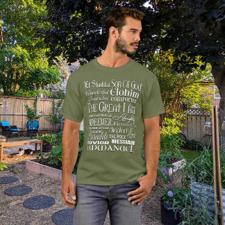 Camiseta Incríveis Nomes de Deus