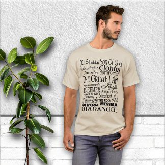 Camiseta Incríveis Nomes de Deus