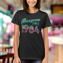 Incrível 1984 aniversário de 40 anos do Ano de Nas