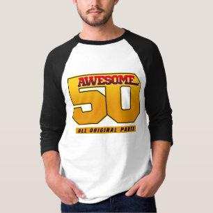 Camiseta Incrível aniversário de 50 anos