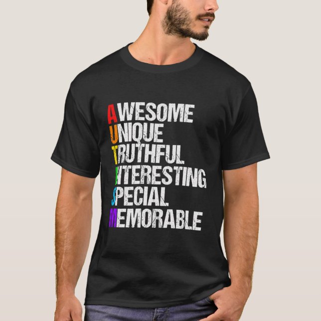 Camiseta Incrível Autismo (Frente)