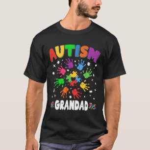 Camiseta Incrível Autismo Avô Aumentando Mães Familiares de