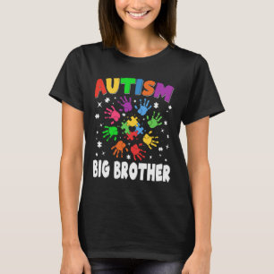 Camiseta Incrível Autismo Grande Irmão Levantando a Consciê