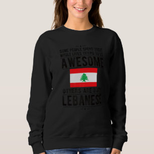 Camiseta Incrível Bandeira Libanesa Raízes Libanesas