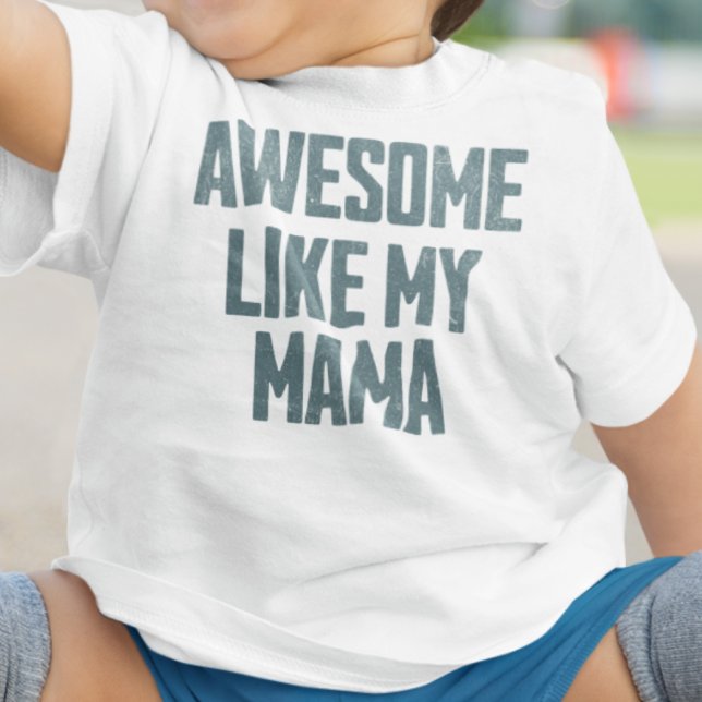 Camiseta INCRÍVEL COMO A MINHA MÃE Engraçado (Criador carregado)