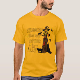 Camiseta Incrível como a minha mãe na lei "Spooky Witch"