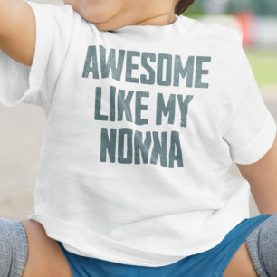 Camiseta INCRÍVEL COMO A MINHA NONNA Engraçado