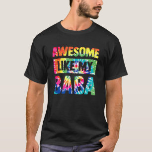 Camiseta Incrível Como Meu Dia de os pais Baba Kids Tie D