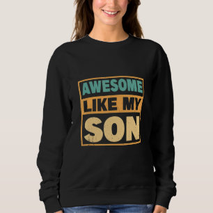 Camiseta Incrível Como Meu Filho Vintage Retro Padre Mãe