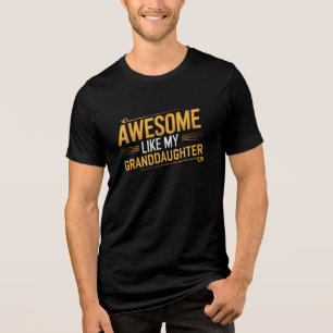 Camiseta Incrível Como Meu Pai Engraçado Da Minha Avó