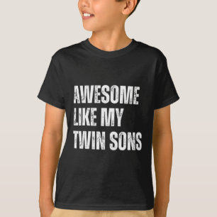 Camiseta Incrível Como Meus Filhos Gêmeos Engraçado Dia Dos