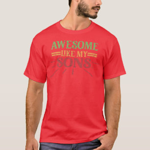 Camiseta INCRÍVEL COMO MEUS FILHOS Pai Engraçado Dia da Mãe