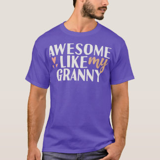 Camiseta Incrível como minha avó