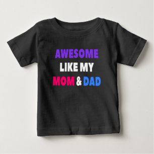 Camiseta Incrível Como Minha Mãe e Pai