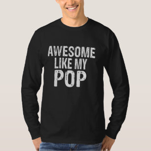 Camiseta Incrível Como Minha Neta Pop Engraçada Avô