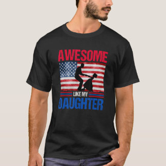 Camiseta Incrível Como O Dia Americano Dos Meus Pais Filhos