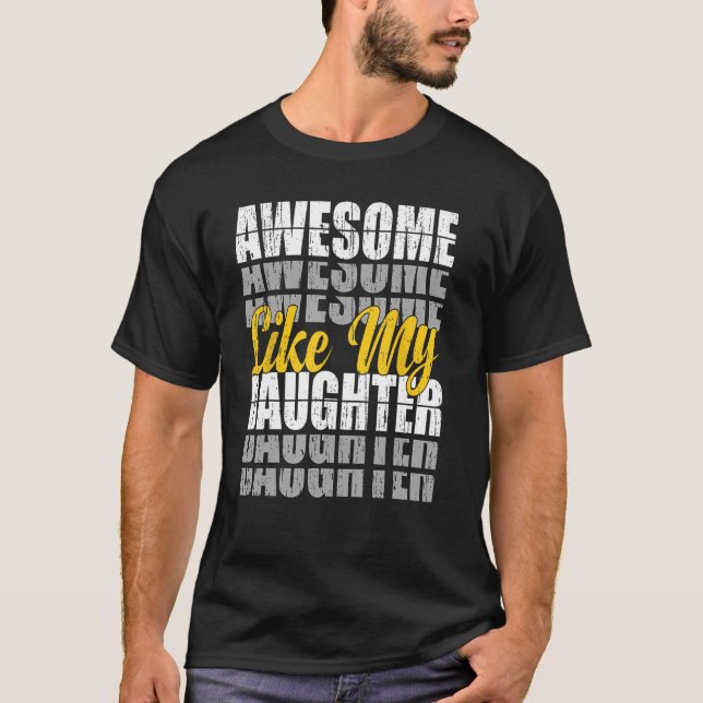 Camiseta Incrível Como Os Meus Homens Pais Pais Engraçados (Frente)