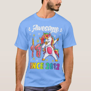 Camiseta Incrível Dabbing Unicorn Aniversário de 11 Anos