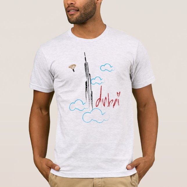 Camiseta Incrível de Dubai Men (Frente)