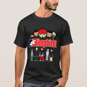 Camiseta Incrível de Limp Bizkit é um Rap Rock Americano