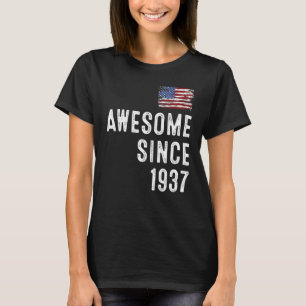 Camiseta incrível desde 1938, 85 anos