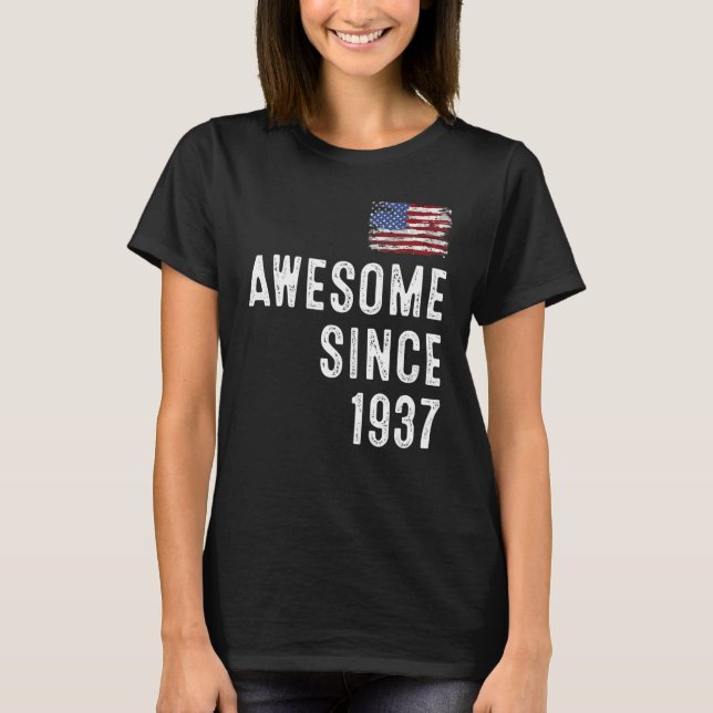 Camiseta incrível desde 1938, 85 anos (Frente)