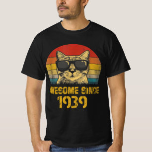 Camiseta Incrível Desde 1939, Aniversário Gift Gift Lover 1