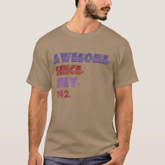 Camiseta INCRÍVEL DESDE 1942 retro