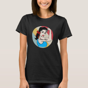 Camiseta Incrível Desde 1955, 68 anos, 68 anos, aniversário