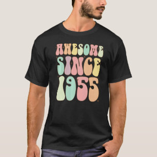 Camiseta Incrível Desde 1955 Aniversário, 67 Anos Mulheres