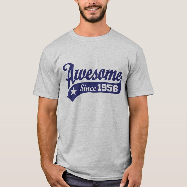 Camiseta Incrível Desde 1956 (Frente)