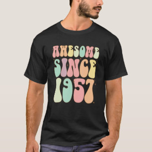 Camiseta Incrível Desde 1957 Aniversário 65 Anos Mulheres M