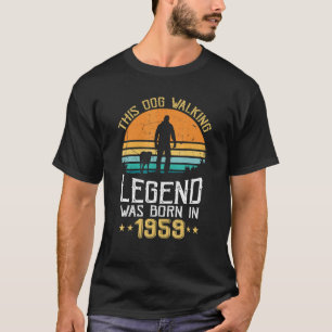 Camiseta Incrível Desde 1959 63º Cachorro de Aniversário Na