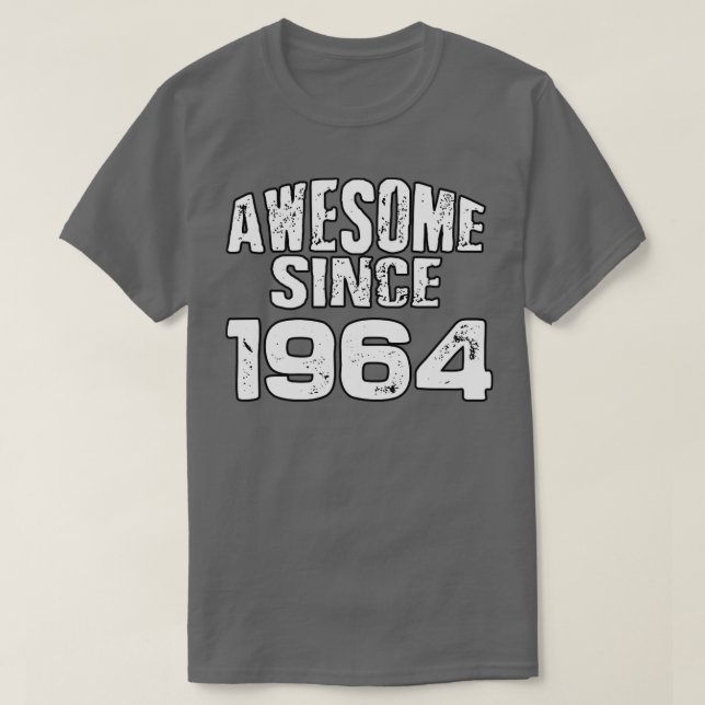 Camiseta Incrível desde 19641 (Frente do Design)