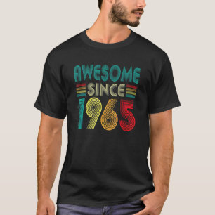 Camiseta Incrível Desde 1965 57º aniversário 57 anos Vin