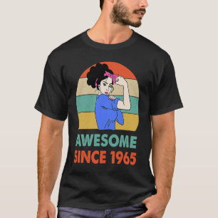 Camiseta Incrível Desde 1965, 58 Anos, 58º Aniversário Deco