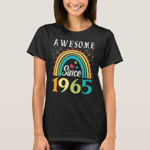 Camiseta Incrível desde 1965, 58 anos de mulheres