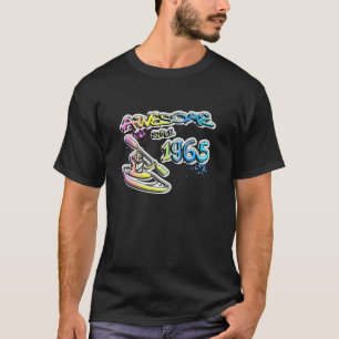 Camiseta Incrível desde 1965 Kayaking Kayaker Grafite