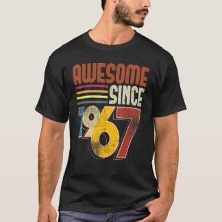 Camiseta Incrível desde 1967, 56º aniversário, Retro Vintag