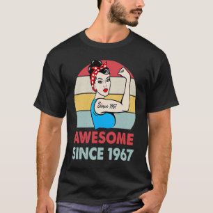 Camiseta Incrível Desde 1967 56 Anos 56 Anos 56 Anos