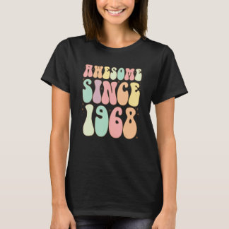 Camiseta Incrível Desde 1968 Aniversário 54 Anos Mulheres M