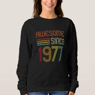 Camiseta Incrível desde 1977, 45º Aniversário Retro