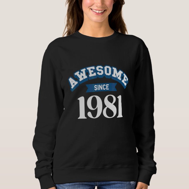 Camiseta Incrível desde 1981 (Frente)