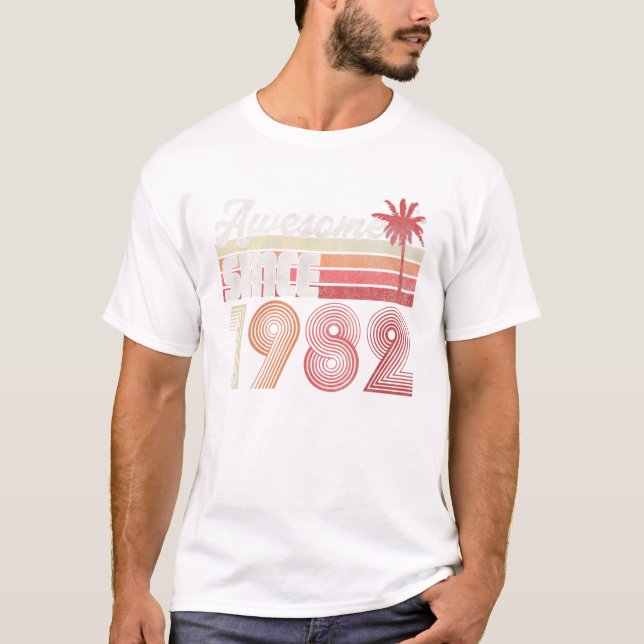 Camiseta Incrível Desde 1982 (Frente)