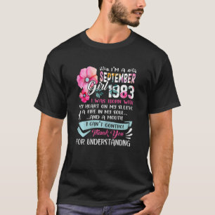 Camiseta Incrível desde 1983 39º Aniversário Eu sou um G de