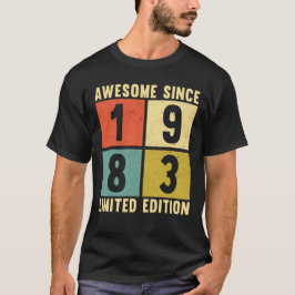 Camiseta Incrível desde 1983 Edição limitada de 41. º anive