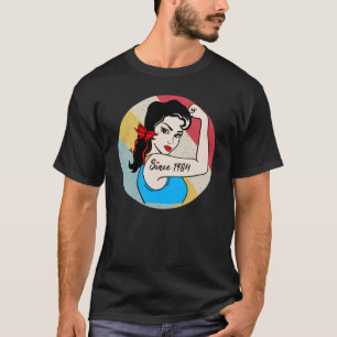 Camiseta Incrível Desde 1984, 39 anos, 39 anos, aniversário