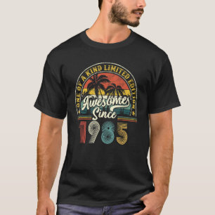 Camiseta Incrível desde 1985, 37 anos Vintage 37º Nasciment