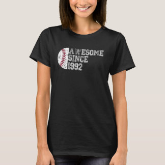 Camiseta Incrível desde 1992 31º Aniversário do Basebol 31